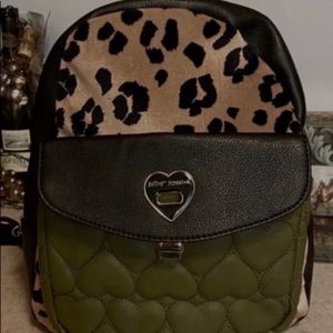 Beautiful Betsey Johnson mini backpack